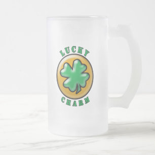 Chope Givrée St chanceux Paddys de trèfle de feuille du charme
