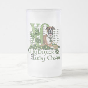 Chope Givrée St patrick - je charme chanceux - boxeur - Vindy