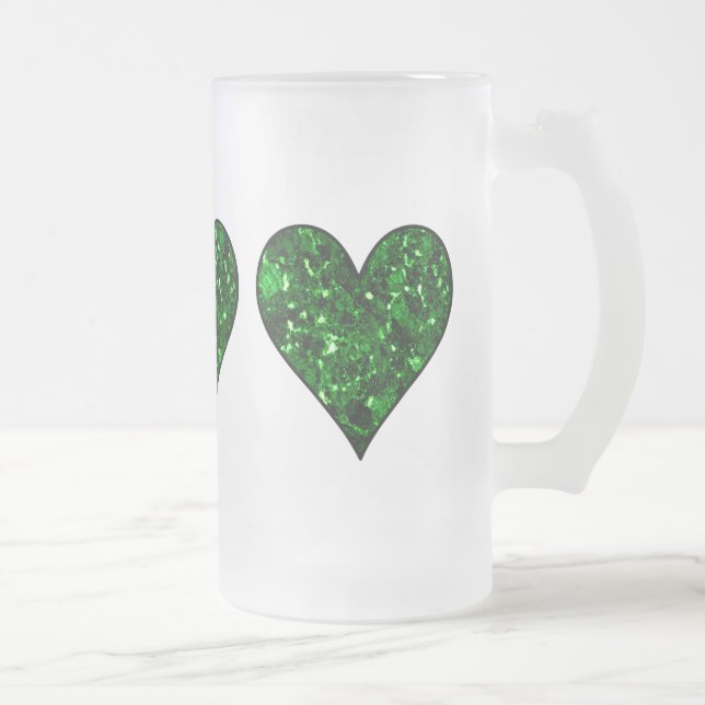 Chope Givrée St. Patrick's Day Emerald Heart (Droit)