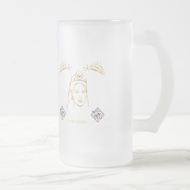 Chope Givrée style de cérémonie de mariage (Droit)