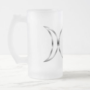 Chope Givrée Symbole de la déesse triple de Falln Pagan