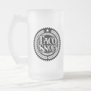 Chope Givrée Taco Snob - amant amusant du taco