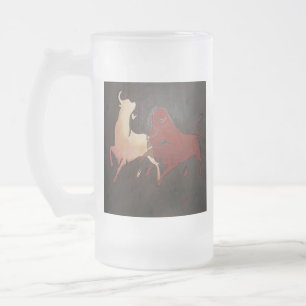 Chope Givrée Taurean Bulls Animal Art