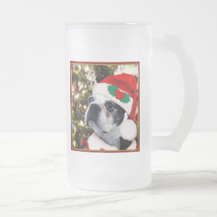 Chope Givrée Terrier de Noël Boston