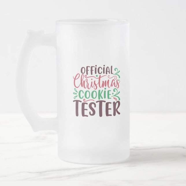 Chope Givrée testeur officiel de cookies de Noël (Gauche)
