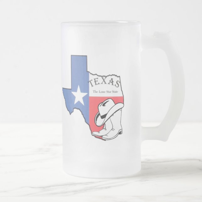 Chope Givrée Texas State Map avec étoile, Bottes, Casquette giv (Droit)