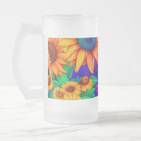 Tournesol Abstrait n° 1 -