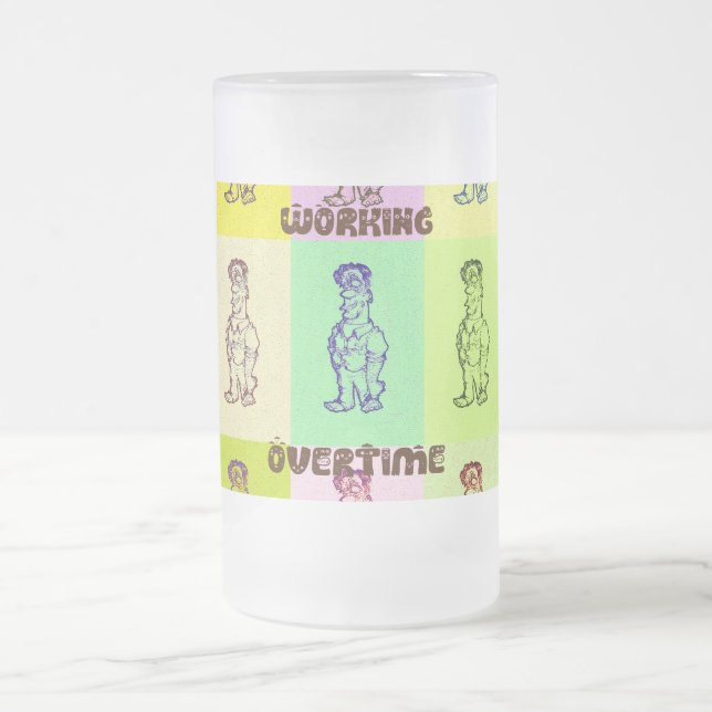 Chope Givrée Travail quotidien Heures supplémentaires Couleur A (Centre)