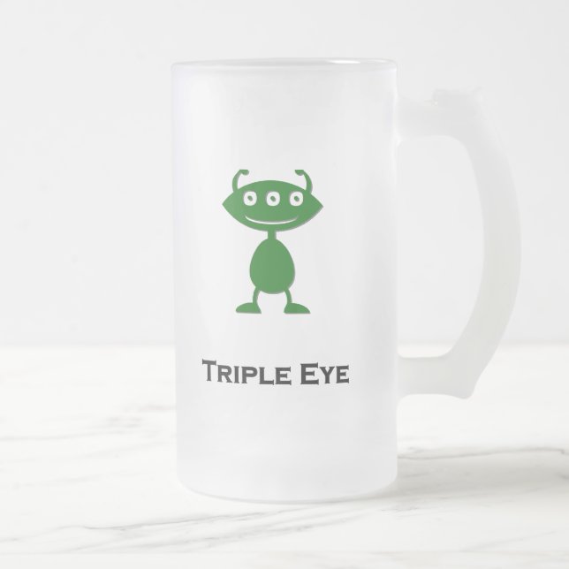 Chope Givrée Triple oeil vert yeux triple (Droit)