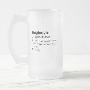 Chope Givrée Troglodyte - Drôle de définition spéléologie spélé