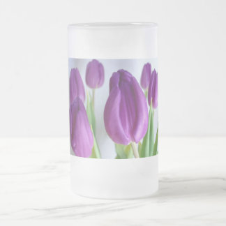 Chope Givrée Tulipes pourpres