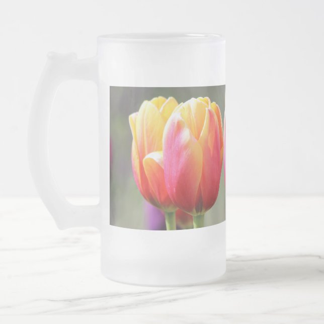 Chope Givrée Tulipes tombées flammes (Gauche)