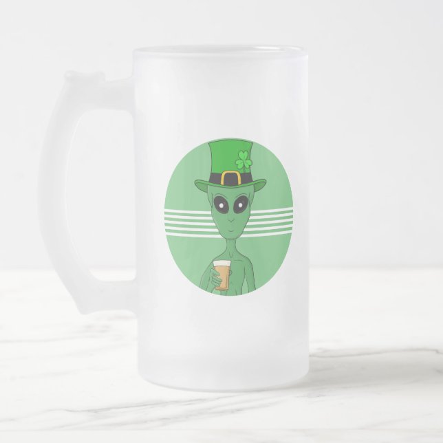 Chope Givrée Un alien de la Saint-Patrick (Gauche)