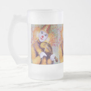 Chope Givrée Un clown doux jouant du violon