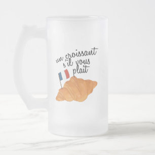 Chope Givrée Un Croissant S'il Vous Plait - Français