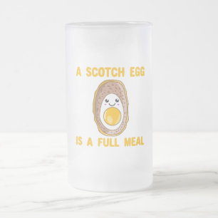 Chope Givrée Un oeuf écossais est un repas complet - Oeuf éco