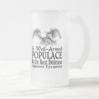 Une foule bien armée est la meilleure défense