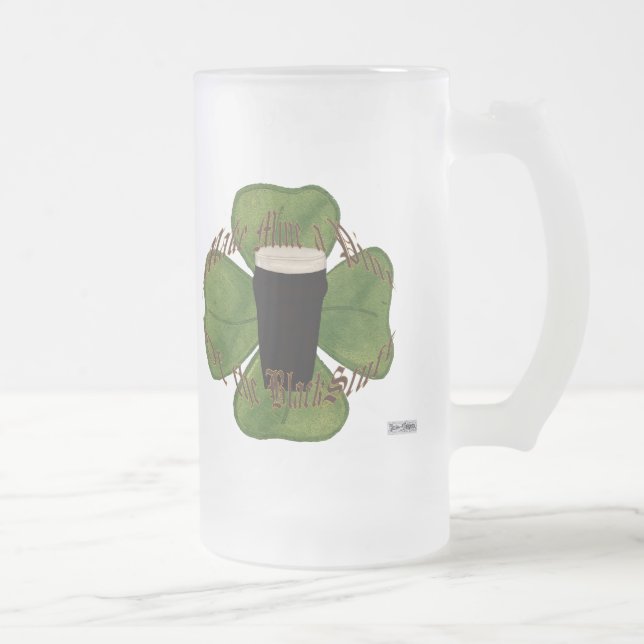 Chope Givrée Une pinte du truc noir (Droit)