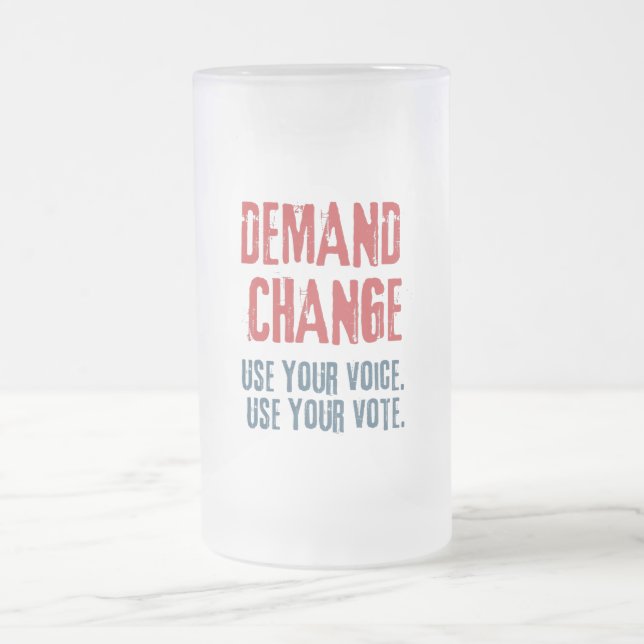 Chope Givrée Utiliser votre voix et votre vote pour le changeme (Centre)