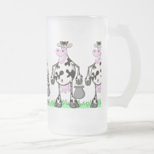 CHOPE GIVRÉE VACHE DRÔLE "TASSE "