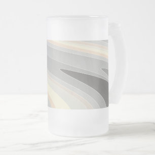 Chope Givrée vagues rose gris jaune