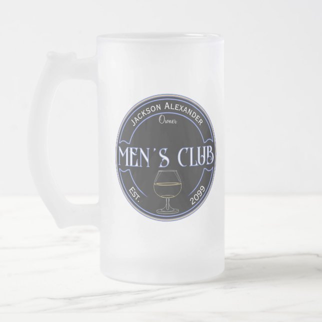 Chope Givrée Vaisselle Homme Cave Club Hommes (Gauche)