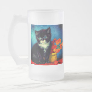 Chope Givrée Van Gogh Tuxedo Cat