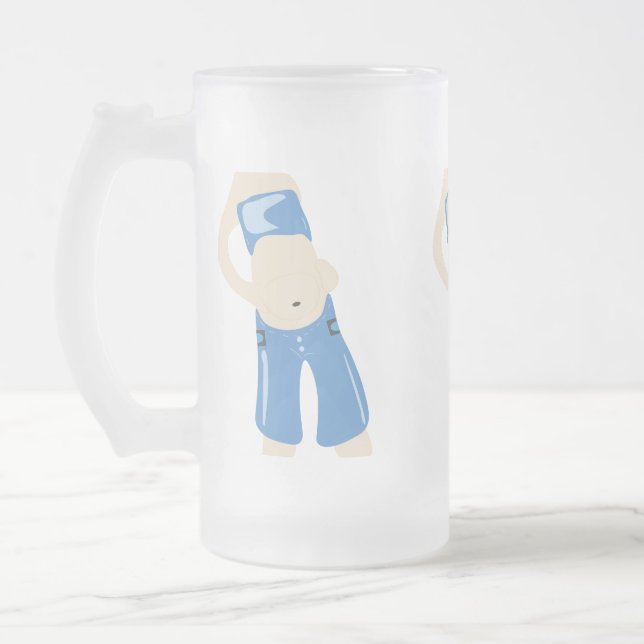 Chope Givrée verre à bière (Gauche)