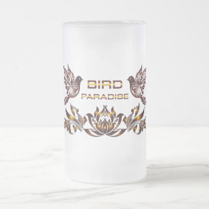 Chope Givrée Verre à bière BIRD PARADISE