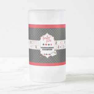 Chope Givrée Verre à bière givré 45s Verre de pinte du Retro