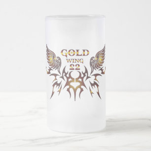 Chope Givrée Verre à bière Gold Wing-2