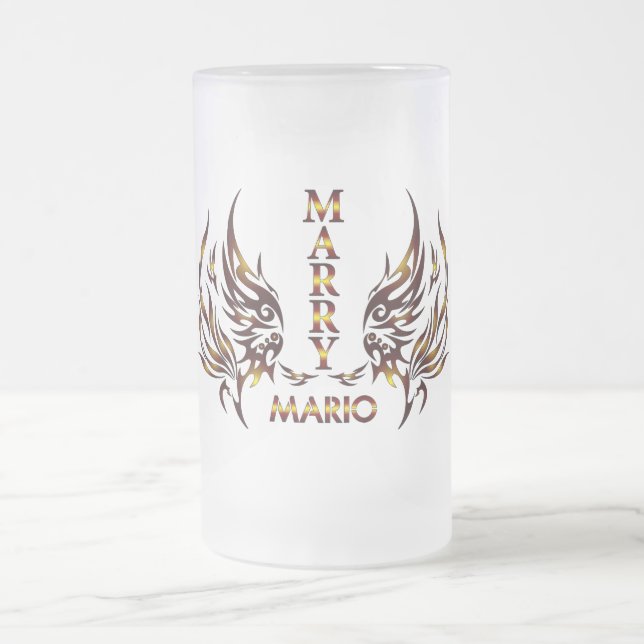 Chope Givrée Verre à bière Marry (Centre)