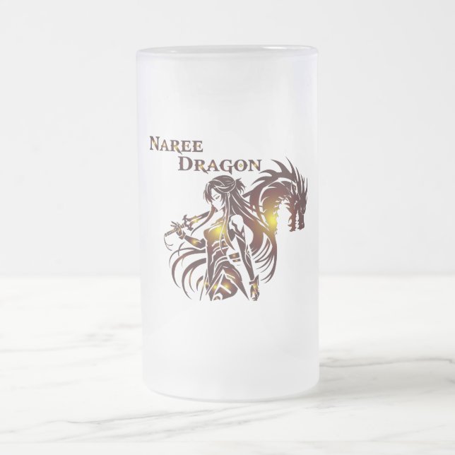 Chope Givrée Verre à bière Naree Dragon (Centre)