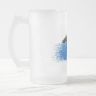 Chope Givrée Verre de bière givré de requin de poisson-martea