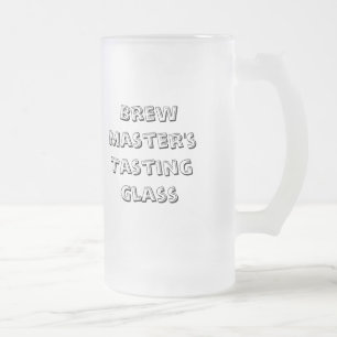 Chope Givrée Verre de l'échantillon du maître de Brew
