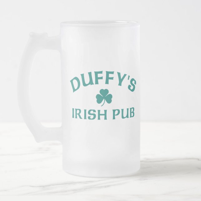 Chope Givrée Verre du Duffy's Irish Pub (Gauche)