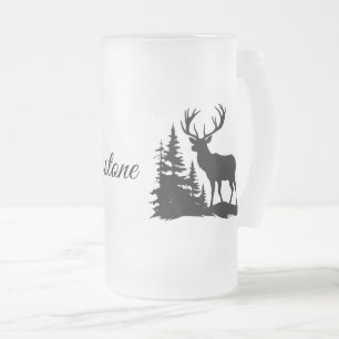 Chope Givrée Verre givrée Mug-Yellowstone Deer