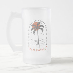 Chope Givrée Vibes de plage Tropical Palm Tree Summer Sun Retro