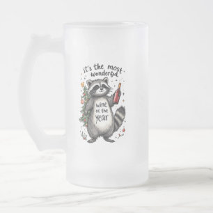 Chope Givrée Vin de l'année le plus merveilleux Raccoon