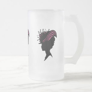 Chope Givrée Vintage Victorien Lady Black Silhouette Fancy Casq