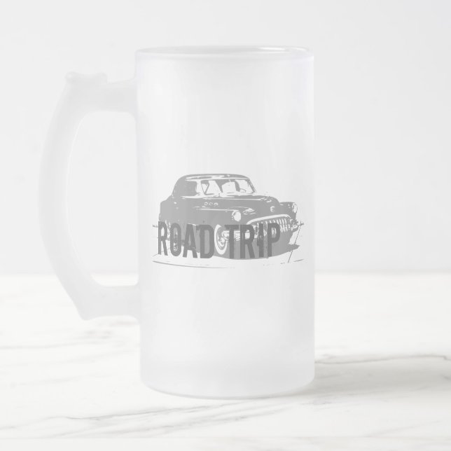 Chope Givrée Voiture Vintage Voyage (Gauche)