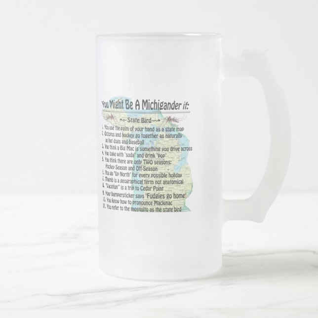 Chope Givrée Vous Pourriez Être Un Michigander Si : (Droit)