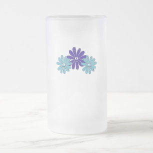Chope Givrée Voyage de paix Hippie Fleur Puissance violette Aqu