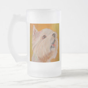 Chope Givrée West Highland White Terrier Portrait