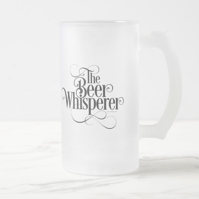Chope Givrée Whisperer de bière (Droit)