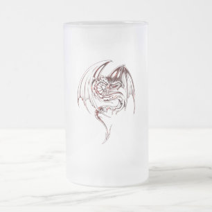 Chope Givrée Wyvern Dragon Sont Des Créatures Mythiques Imagina