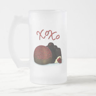 Chope Givrée XOXO Bonbon de la Saint-Valentin et chocolat noir