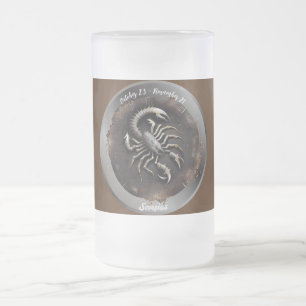 Chope Givrée Zodiaque Scorpion Personnaliser 