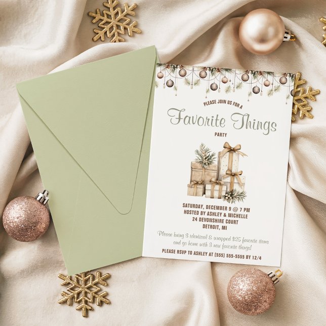 Chose préférée Noël, Invitation à une fête de vaca (Créateur téléchargé)