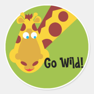 Chose sauvage - Sticker - Giraffe